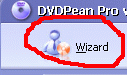 Wizard button