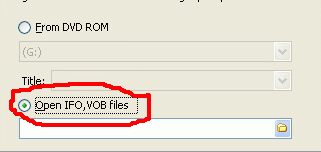 Open VOB files