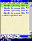 Captures d'cran de Melody Player 6.1.3