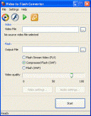 Screenshot of Video to Flash Converter 4.9.2