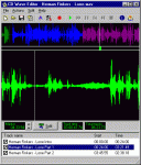 Screenshot of CD Wave Editor 1.98