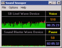 Screenshot of Sound Snooper 1.3.2